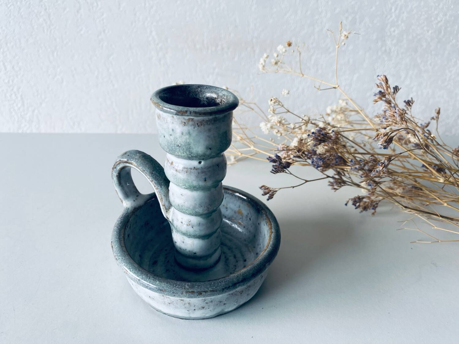 Black Valley sandstone candle holder