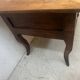 Provincial desk made of solid cherry wood, 20th century.