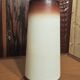 Antique Opaline Vase with Floral Decoration 1900 Art Nouveau