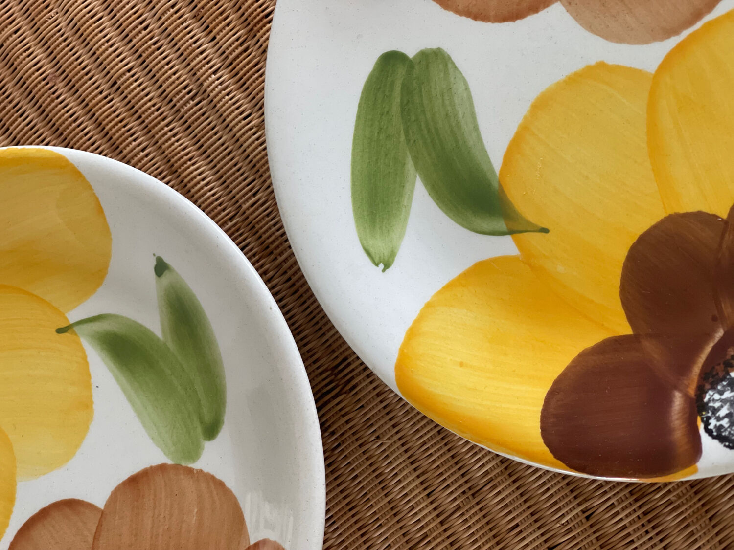 6 dessert plates Castellania 1970