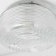 Ceiling lamp graphic 1970 glass