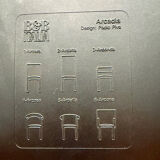 4 camel leather chairs, postmodern design by Paolo Piva for B&B Italia Arcadia.