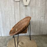 Vintage basket chair