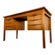 Vintage retro Danish mid-century teak desk by Bent Silberg Møbler 1960s