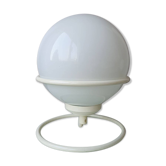 Vintage light bulb lamp on metal support 1980