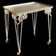 Wrought iron dessert table / Art Deco
