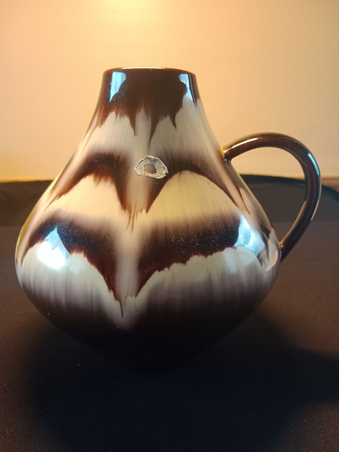 Vase vernissé 70'