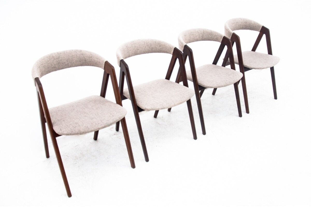 Set of four chairs, Farstrup Mobler, Denmark, 1960s