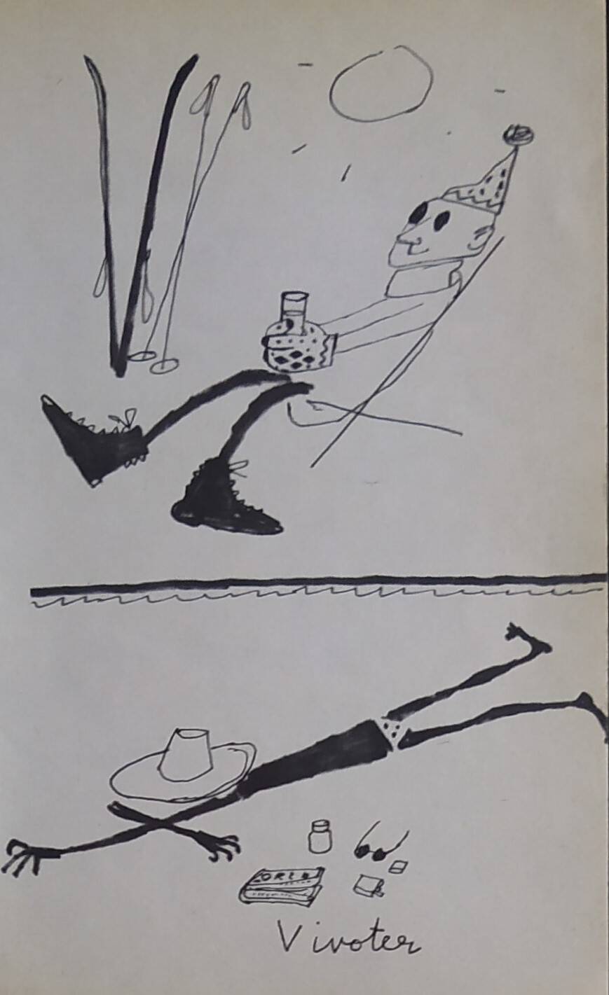 Illustration by Daninos from 1962 "vivoter"
