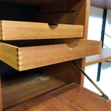 Vintage Poul Cadovius Royal System Wall Console