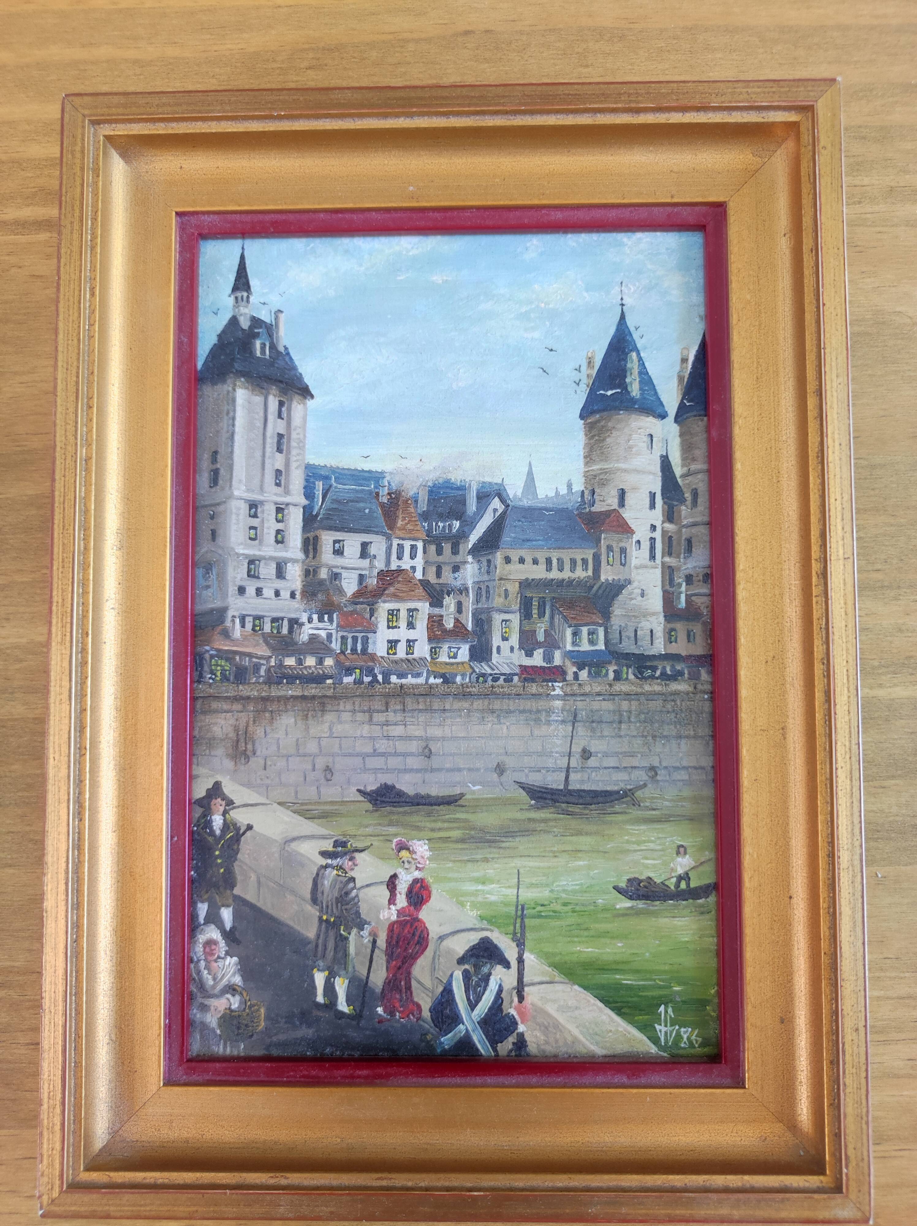 Tableau de Paris, quai des orfevres