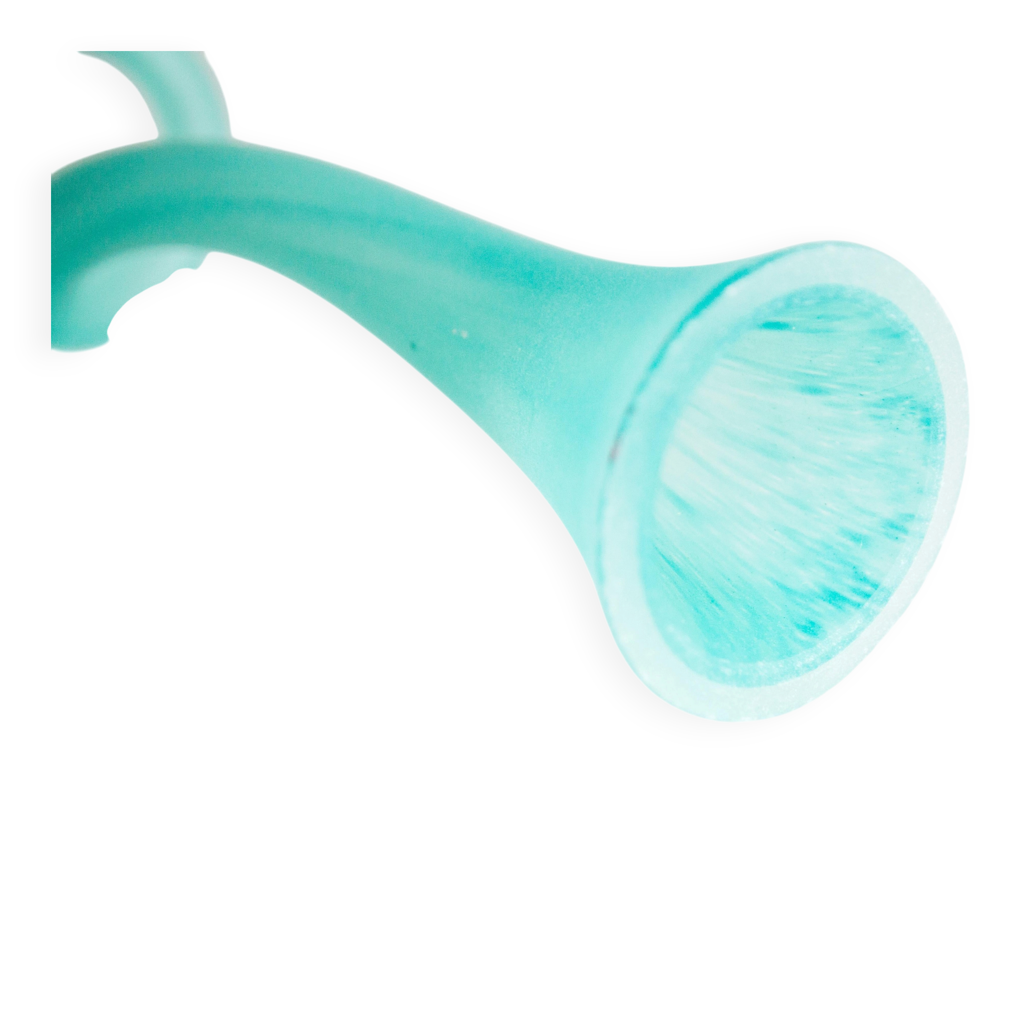 Twisted green vase from the mid-century.