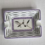 Hermès ashtray decorated with olive branch, 8 cm