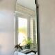 Wall mirror queen anne style