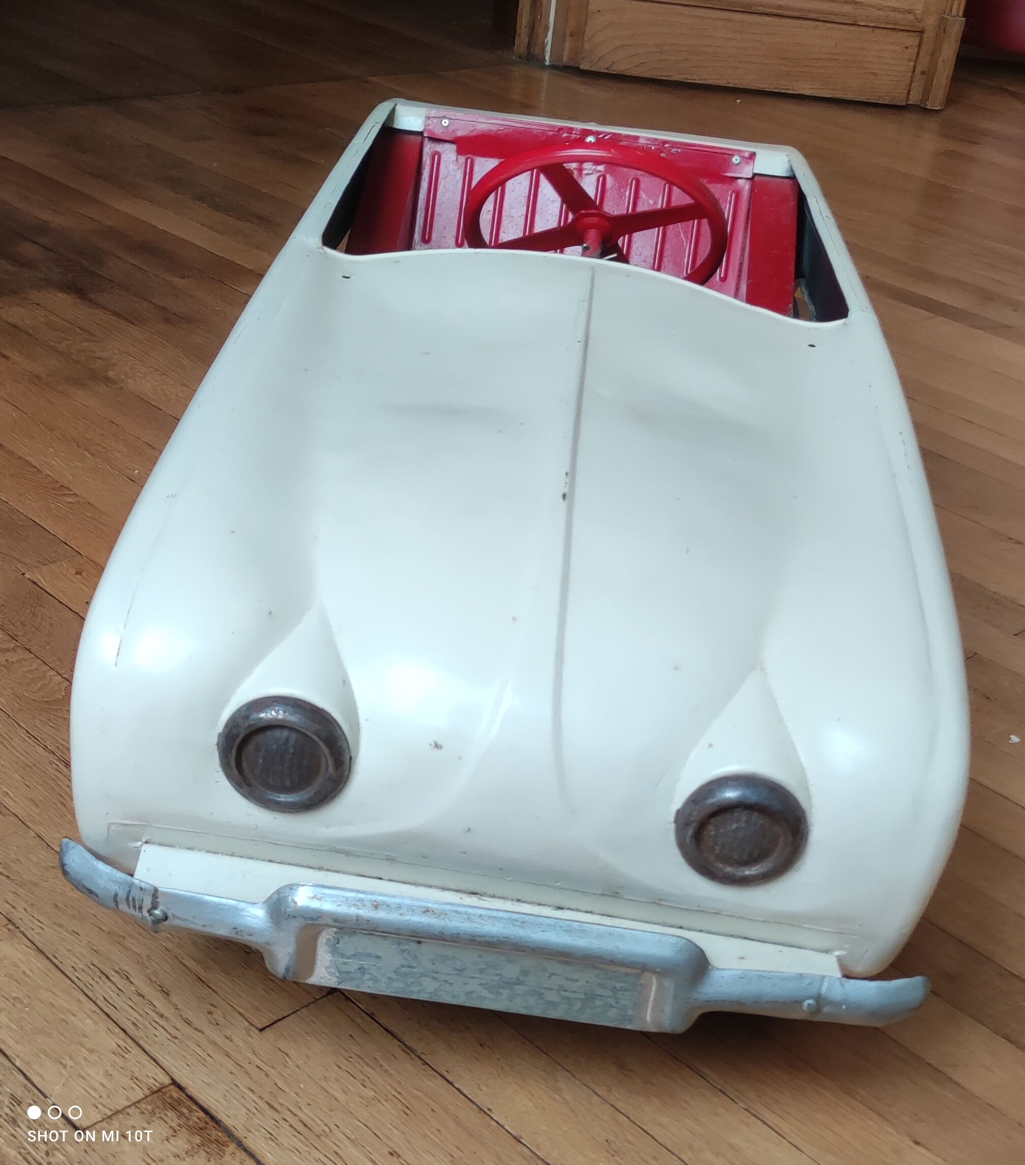 Vintage pedal car