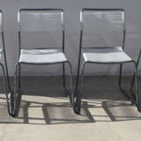 Set of 6 spaghetti chairs ikea