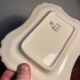 Bruno Evrard France crackle porcelain butter dish