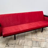 Vintage Industrial Sofa bed, 1960s, Czechoslovakia