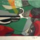 Danièle perré, untitled, 1961. original lithograph signed in pencil