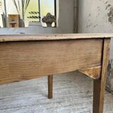 Oak desk with spindle legs, 1950s
