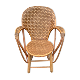 Rattan armchair