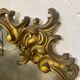 Miroir baroque doré vintage / miroir mural