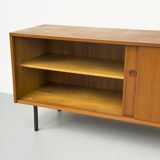 Mid-Century Teak Sideboard with sliding doors, 1960s