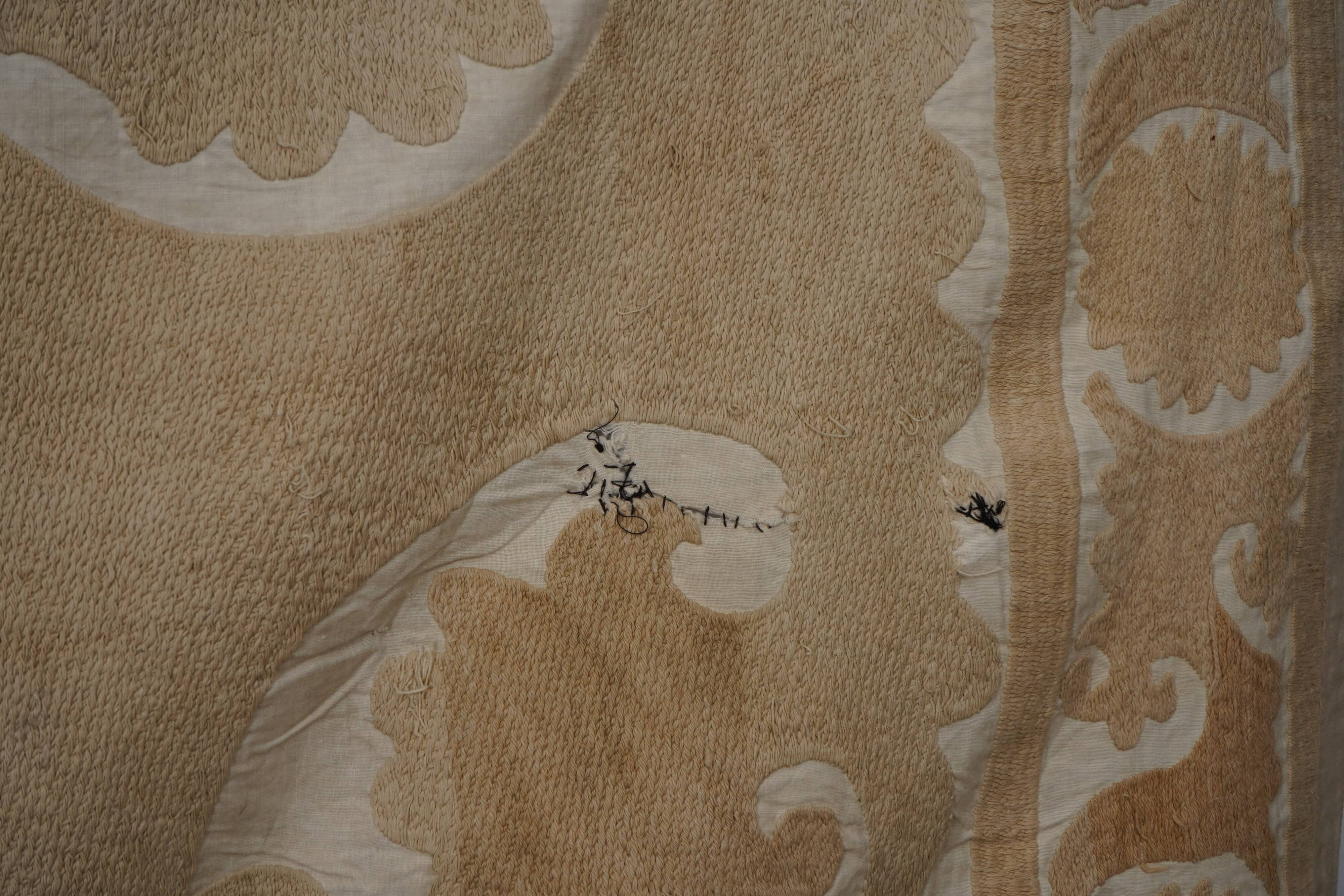 Vintage Turkish hand-knotted rug 141x146 cm