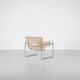 "B3 Wassily" armchair in fabric by Marcel Breuer for Gavina, 1925.