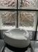 Vintage opaline ashtray