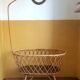 Rattan swan neck cradle circa 1960