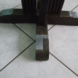 Wooden bistro table from the 50s