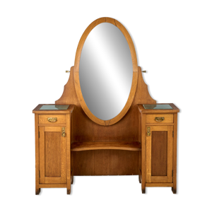 Coiffeuse en bois antique,