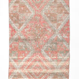 3x10 Geometric Oushak Runner Rug