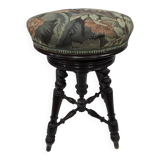 Antique adjustable piano stool – Napoleon III period, late 19th century