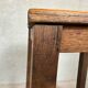 Brutalist side or plant table – oak