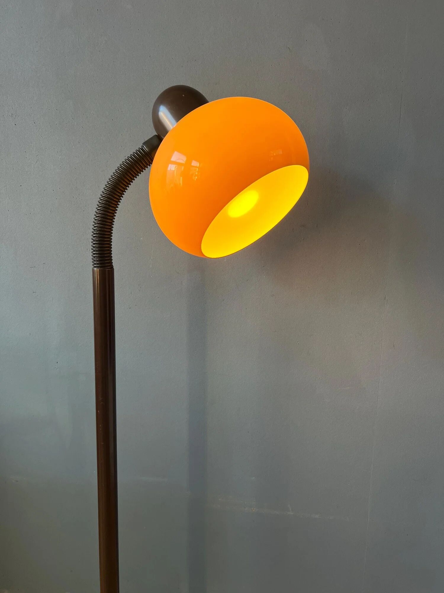 Mid-century space age mushroom floor lamp by Hala Zeist