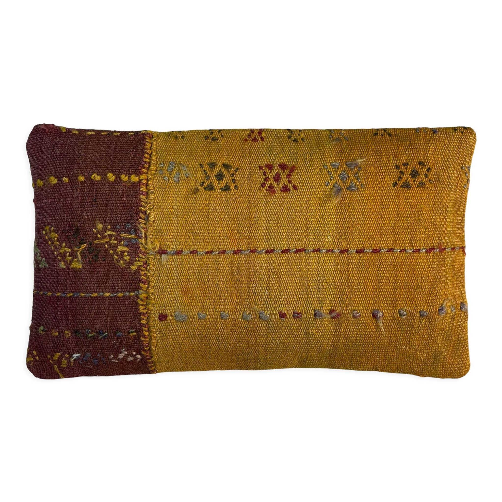 Housse de coussin vintage turque faite à la main 30 x 50 cm