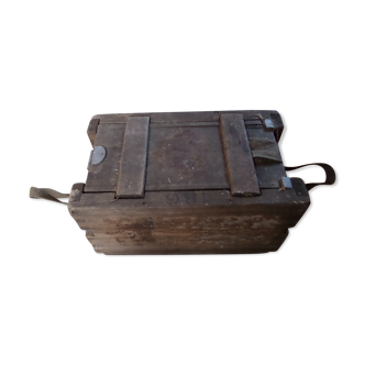 Wooden ammunition box