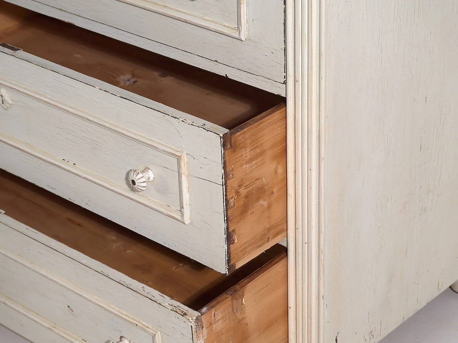 Antique white chest of drawers (c.1920) #40