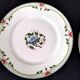 6 Assiettes plates en porcelaine de Limoges