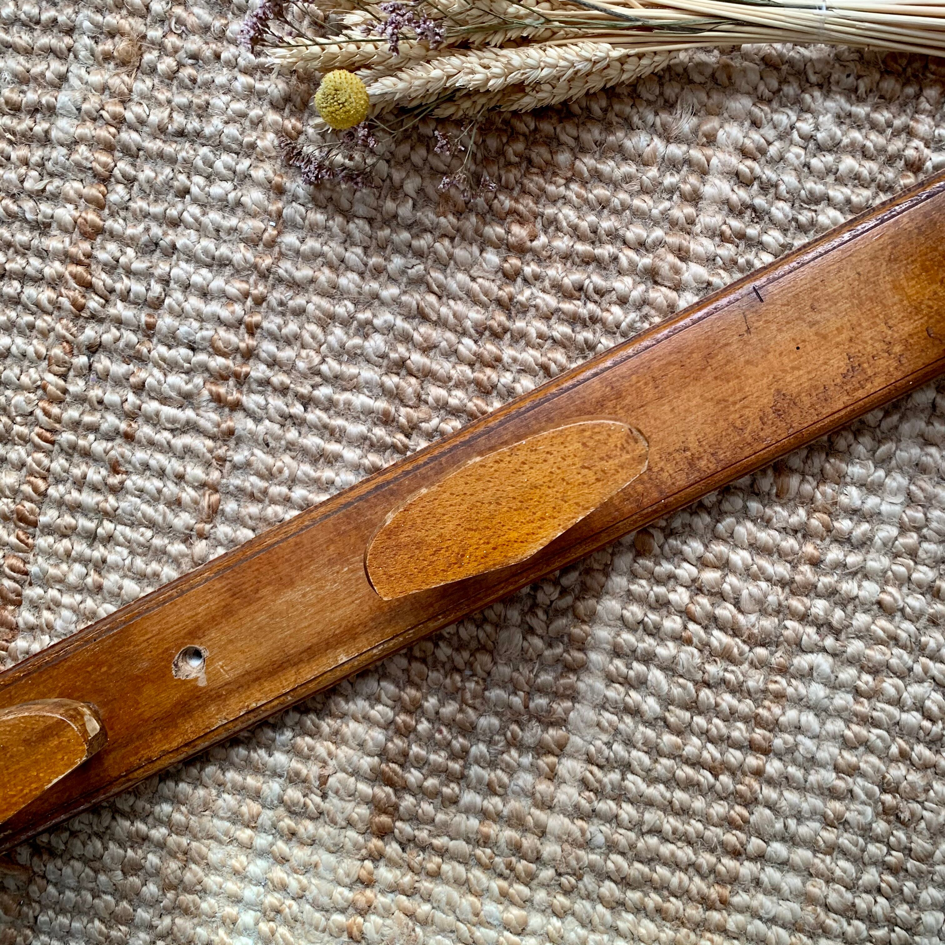Vintage wooden hook