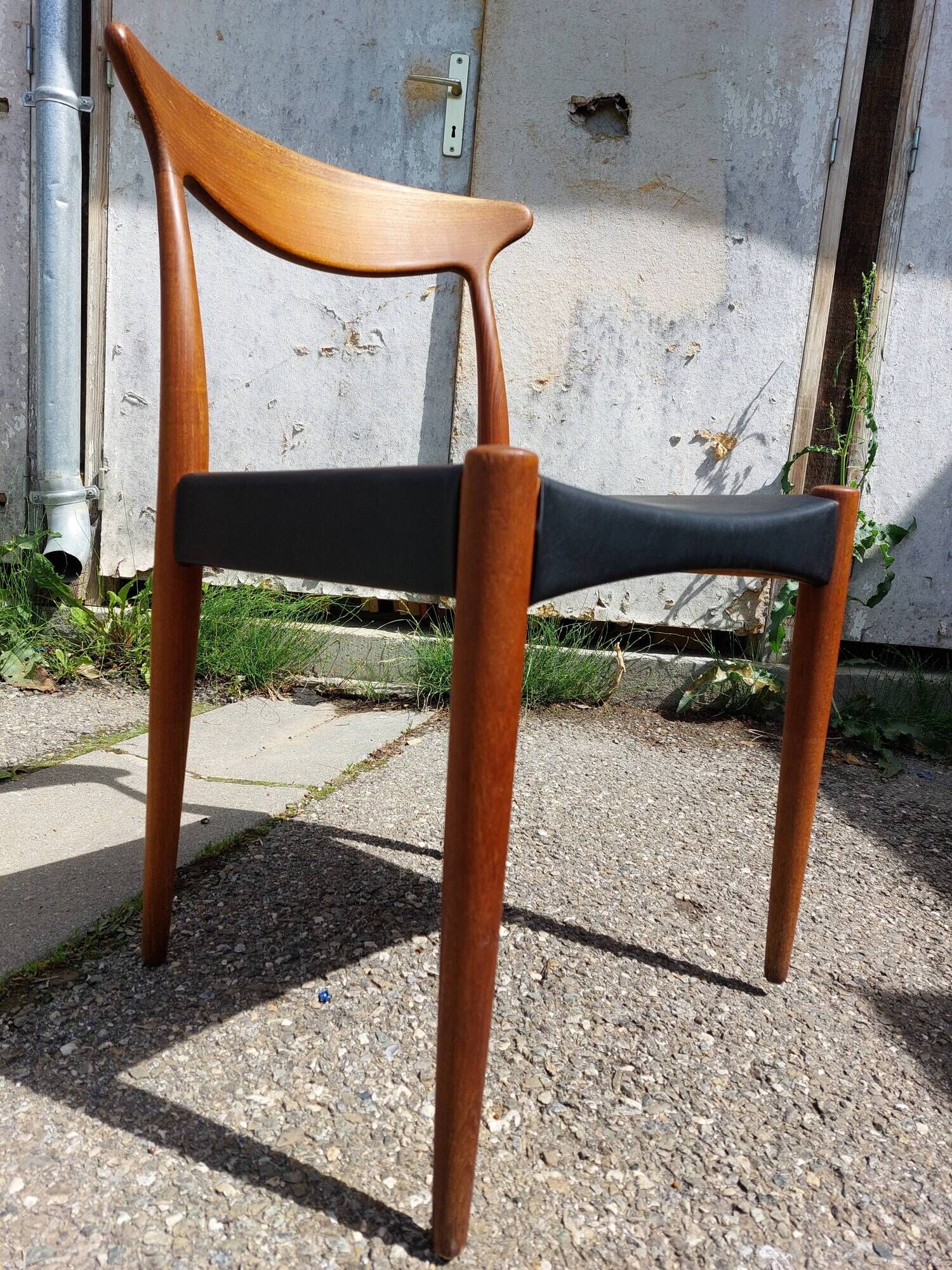 Vintage Scandinavian teak chairs by Arne Hovmand Olsen for Mogens Kold