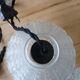 1 vintage glass pendant/lamp