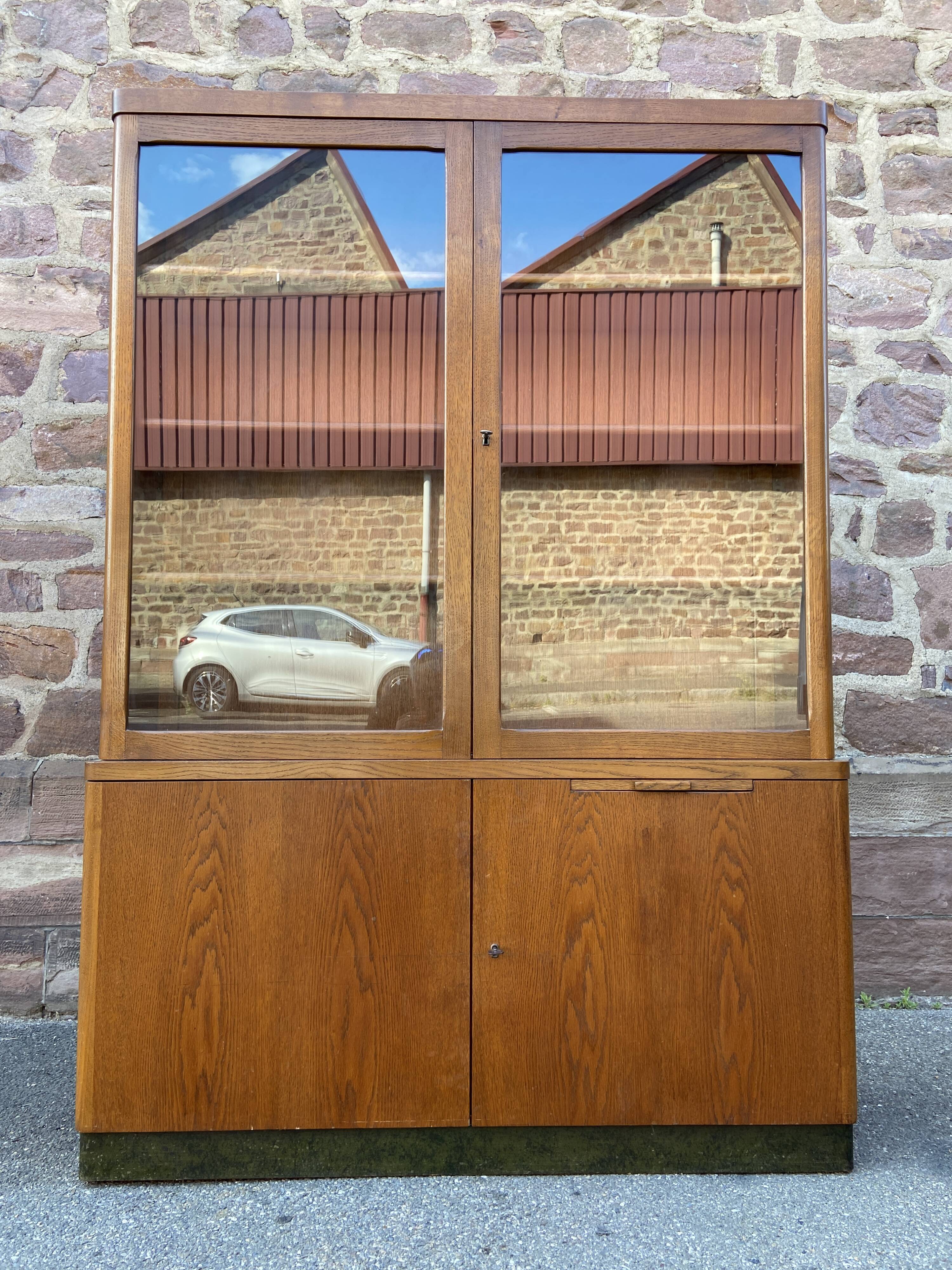 Art deco bookcase 50s