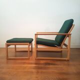 Børge Mogensen chair 2256 with hocker 2248