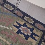 Vintage ellipse shaped dining table, Denmark 1970s