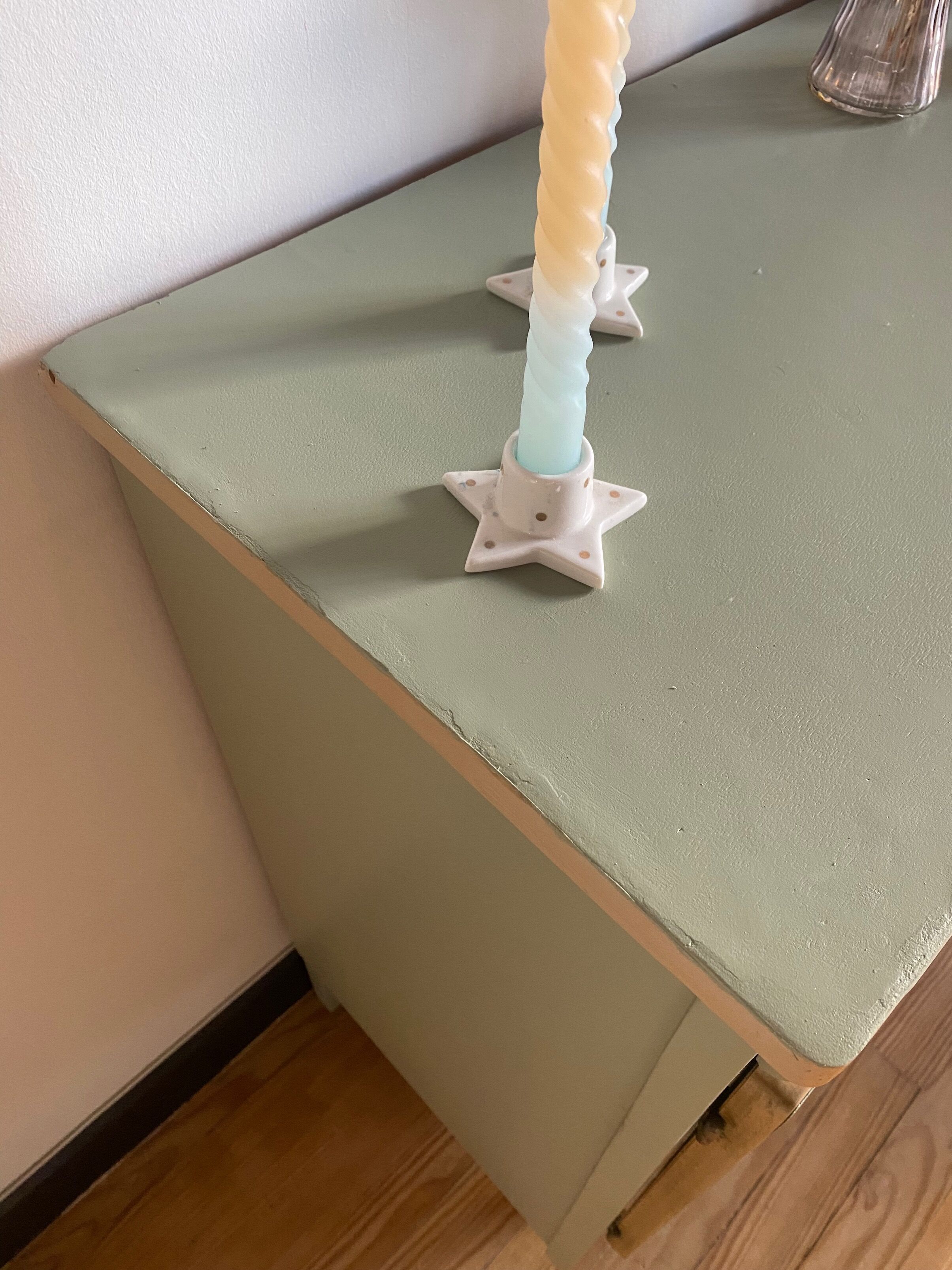 Vintage khaki buffet