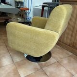 Fauteuil Pivotant années 70'