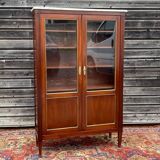 Louis XVI style mahogany showcase